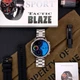 Смарт годинник Modfit Tactic Blaze Silver Steel + ремінець у подарунок - зображення 3