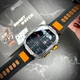 Смарт годинник Modfit Carbon Quad Orange - зображення 3