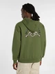 Bluza męska rozpinana streetwear z kapturem Dickies Bettsville Fz DK0A885IK721 L Zielona (800070354533) - obraz 2