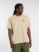 Футболка бавовняна довга чоловіча Dickies Millville Ss DK0A88JWL441 XL Бежева (800070354638) - зображення 1