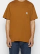 Футболка бавовняна довга чоловіча Carhartt 103296 BRN XS Коричнева (800070358321) - зображення 6