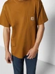 Футболка бавовняна довга чоловіча Carhartt 103296 BRN XS Коричнева (800070358321) - зображення 7