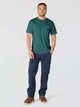 Футболка бавовняна довга чоловіча Carhartt 107317 GO3 M Зелена (800070358360) - зображення 3