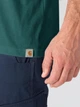 Футболка бавовняна довга чоловіча Carhartt 107317 GO3 M Зелена (800070358360) - зображення 5