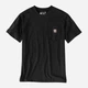 Футболка бавовняна довга чоловіча Carhartt 107319 N04 L Чорна (800070358364) - зображення 5