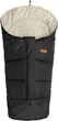 Śpiworek do wózka Sensillo Combi 3w1 polar 100-80 × 45 cm czarno-beżowy (5902021525591) - obraz 1