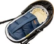 Śpiworek do wózka Sensillo Combi 3w1 wełna 100-80 × 45 cm Navy (5902021527854) - obraz 5