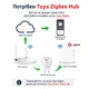 Датчик витоку газу Tuya Zigbee 3.0, розумний сигналізатор природного газу та LPG, WiFi керування через хаб, сумісний з Alexa та Google Home - изображение 2