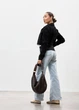 Женская сумка Sambag Bag-glove коричневая 50 х 28 х 5 см (53400068) - изображение 4