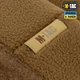 Шапка фліс із липучкою M-Tac Watch Cap Elite Coyote Brown (S) (320г/м2) - зображення 6