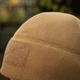 Шапка фліс із липучкою M-Tac Watch Cap Elite Coyote Brown (S) (320г/м2) - зображення 10