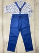Костюм святковий для хлопчика Terry 6384 110 см Синій - зображення 3