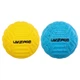 М'яч масажний для МФР ø6см 2 штуки Live Foot massage ball LP8507 (d-6см, блакитний-жовтий) - зображення 1