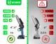 Цепная мини - пила аккумуляторная Wuber WR-CCS-21V 2 аккумулятора 2000 мАч + 2 шины 4'' / 6" + 2 цепи - изображение 11