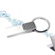 USB-флеш Metal U Disc USB 2.0 2Tb Silver Металева - изображение 5