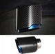 Автомобильная прямая выхлопная труба akrapovic tp-ct 10 63-101 мм из углеродного волокна - изображение 4