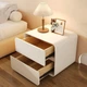 Приліжкова тумба RIAS P328 з двома ящиками 50x40x47 см White (3_08157) - зображення 5
