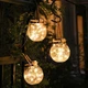 Садовый фонарь RIAS Solar Glass Light 10500 на солнечной батарее Теплый Белый (3_08116) - изображение 5