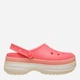 Женские кроксы Crocs Classic Frosted Stacked Clog Con 212567-6UI 38-39 (M6/W8) 24 см Pink (198445370786) - изображение 1