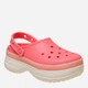 Женские кроксы Crocs Classic Frosted Stacked Clog Con 212567-6UI 38-39 (M6/W8) 24 см Pink (198445370786) - изображение 3
