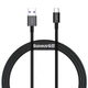 Кабель Baseus Superior Series USB to Type-C 66W 1m Black - зображення 1