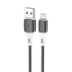 Кабель BOROFONE BX79 USB to Micro 2.4A, 1m, silicone, silicone connectors, Black - изображение 1