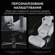 Крісло ігрове Anda Seat Kaiser 2 Pro Grey Fabric Size XL - зображення 15