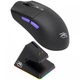 Бездротова ігрова миша Proove Gaming Jester 8K Black з зарядною станцією, PAW3395, 26000DPI, 500mAh, OLED-дисплей, 2.4GHz/Bluetooth/USB - изображение 1