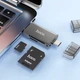 Кардридер HOCO HB39 USB/Type-C 3.0 high-speed card reader Metal Gray - изображение 7