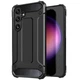 Бронированный противоударный TPU+PC чехол Immortal для Samsung Galaxy A37 5G Черный Без бренда - изображение 5