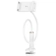 Тримач настільний Hoco HD10 Bamboo lazy stand 4.5-13" White - зображення 1