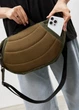 Женская сумка бананка Sambag DistrictDart оливковая 38×21 см (80460419) - изображение 5
