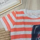 Футболка для хлопчика Name it 80 см organic cotton смужка 9-12 міс - зображення 5