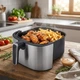 Аэрофритюрница Sokany SK 10052 1700W Аэрогриль безмасляная мультипечь для приготовления без масла 7 л с сенсорным управлением - изображение 4