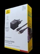 Зарядний пристрій Baseus Palm Fast Charger 20W (Type-C) + Кабель Type-C to Lightning 20W (1m) black (E0116401) - зображення 2