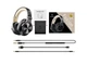 Навушники з мікрофоном OneOdio Fusion A70 Black Gold - зображення 3