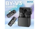 Мікрофонна радіосистема BOYA BY-V3 COMBO - зображення 5