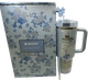 Термос термокружка Stanley Quencher H2.0 Tumbler из нержавеющей стали 1,18 л Everblooming Rosettes KT6007855 - изображение 1