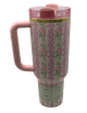 Термос термокружка Stanley Quencher H2.0 Tumbler из нержавеющей стали 1,18 л Blooming Heirloom KT6007854 - изображение 8
