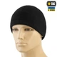 Шапка фліс із липучкою M-Tac Watch Cap Elite Black (S) (320г/м2) 40029002-S - зображення 1