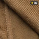 Шапка з підворотом акрил/фліс M-Tac Coyote S/M 40537005-56-58 - зображення 6