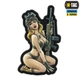 Нашивка M-Tac Tactical girl Olive PVC №5 51461001 - зображення 1