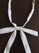 Краватка-метелик на резиночці у японському стилі Honey Fashion Accessories біла (30к043) - изображение 4