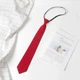 Краватка на змійці Honey Fashion Accessories бордова (30к054) - зображення 1