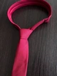Класична краватка однотонна Honey Fashion Accessories бордова (30к032/3) - зображення 4