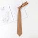 Класична краватка однотонна Honey Fashion Accessories бежева (30к032/3) - изображение 1