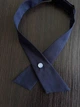 Елегантна краватка-перехрестя Honey Fashion Accessories темно-синій (30к057) - изображение 2