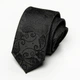 Класична краватка з ретро принтом Honey Fashion Accessories чорний (30к053) - изображение 2