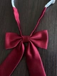 Краватка-метелик на резиночці Honey Fashion Accessories бордовий (30к058) - зображення 3