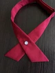 Елегантна краватка-перехрестя Honey Fashion Accessories бордовий (30к057) - изображение 2